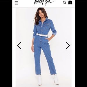 NWT Nasty Gal Boiler Suit